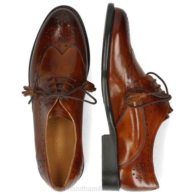 Melvin & Hamilton ženy selina 41 B0T21516 derby topánky hnedá