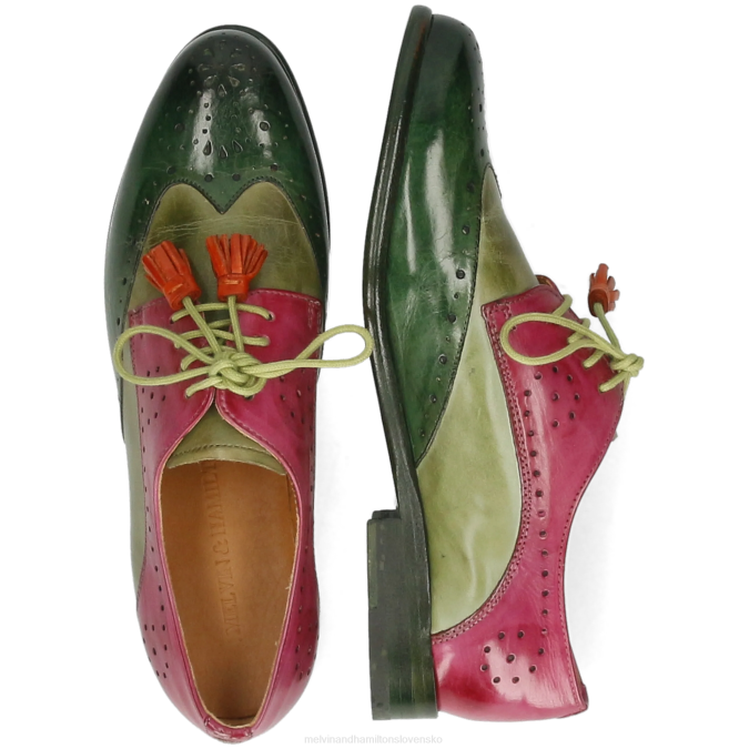 Melvin & Hamilton ženy selina 41 B0T21529 derby topánky multi