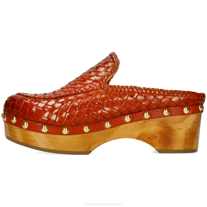 Melvin & Hamilton ženy flóra 13 B0T21991 dreváky červená