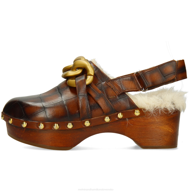 Melvin & Hamilton ženy flóra 1 B0T21990 dreváky hnedá