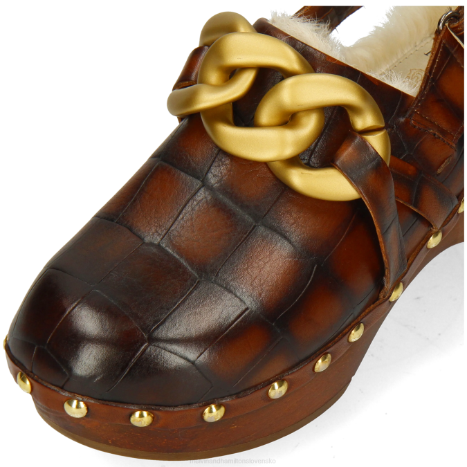 Melvin & Hamilton ženy flóra 1 B0T21990 dreváky hnedá