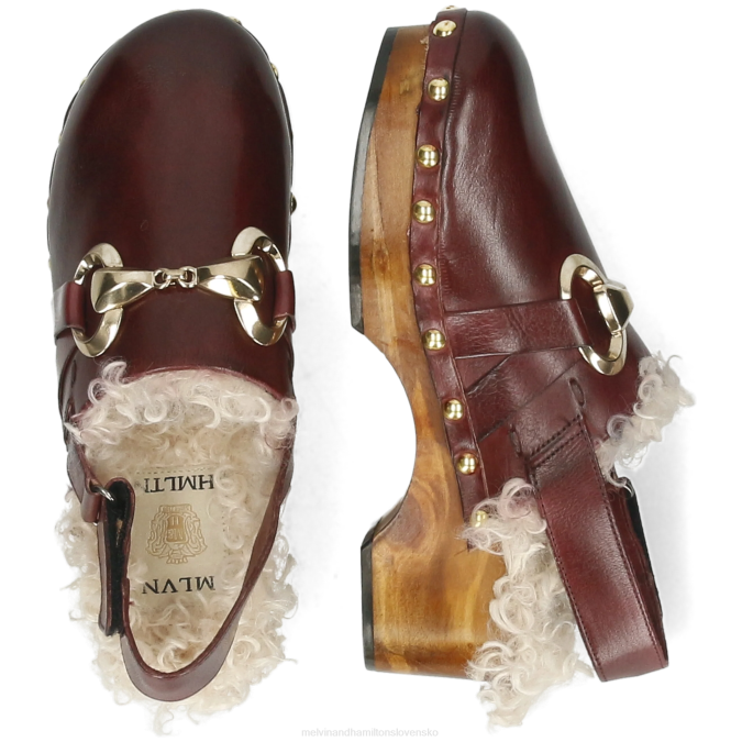 Melvin & Hamilton ženy flóra 1 B0T21994 dreváky Fialová