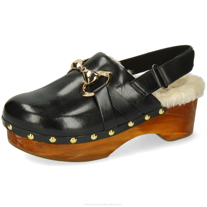 Melvin & Hamilton ženy flóra 1 B0T21997 dreváky čierna