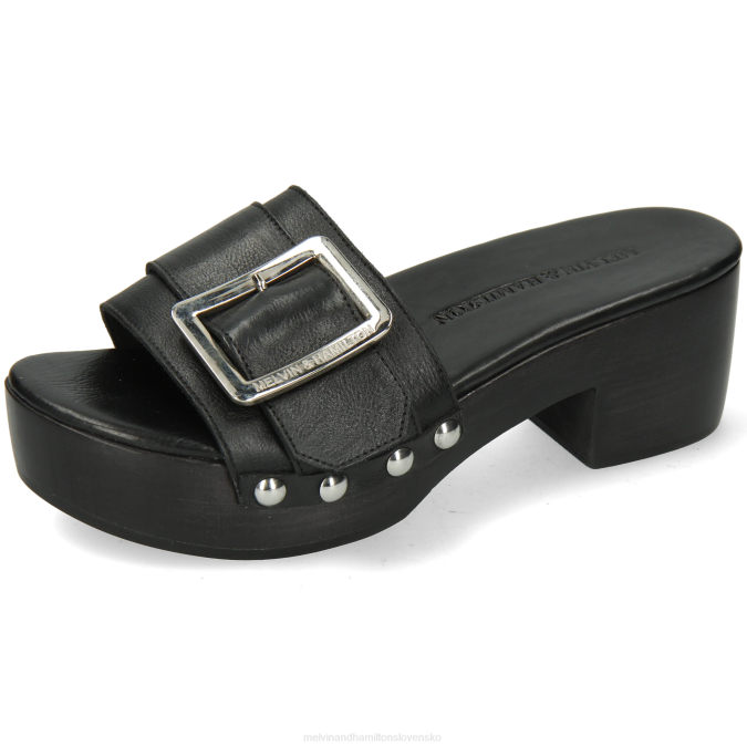 Melvin & Hamilton ženy ležať 1 B0T21998 dreváky čierna