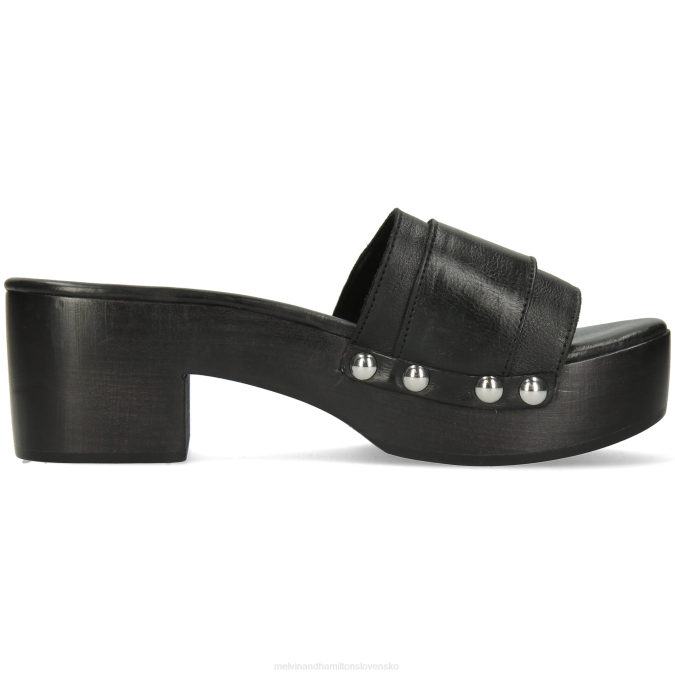 Melvin & Hamilton ženy ležať 1 B0T21998 dreváky čierna