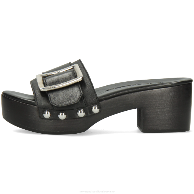 Melvin & Hamilton ženy ležať 1 B0T21998 dreváky čierna