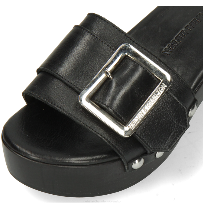 Melvin & Hamilton ženy ležať 1 B0T21998 dreváky čierna