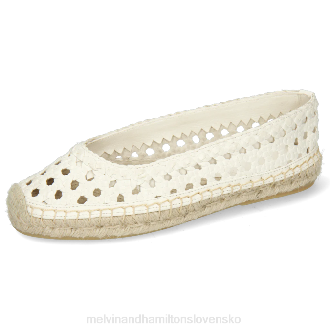 Melvin & Hamilton ženy Bree 1 B0T21887 espadrilky biely