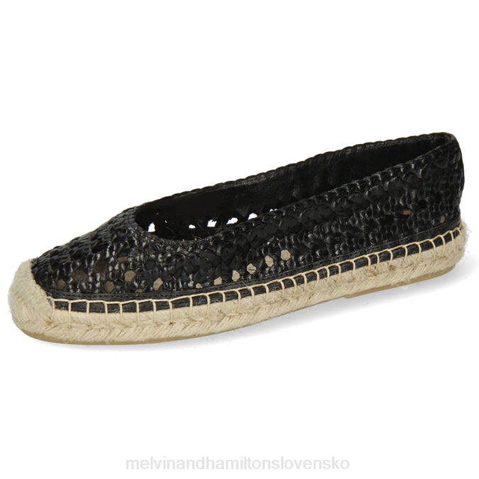 Melvin & Hamilton ženy Bree 1 B0T21888 espadrilky čierna