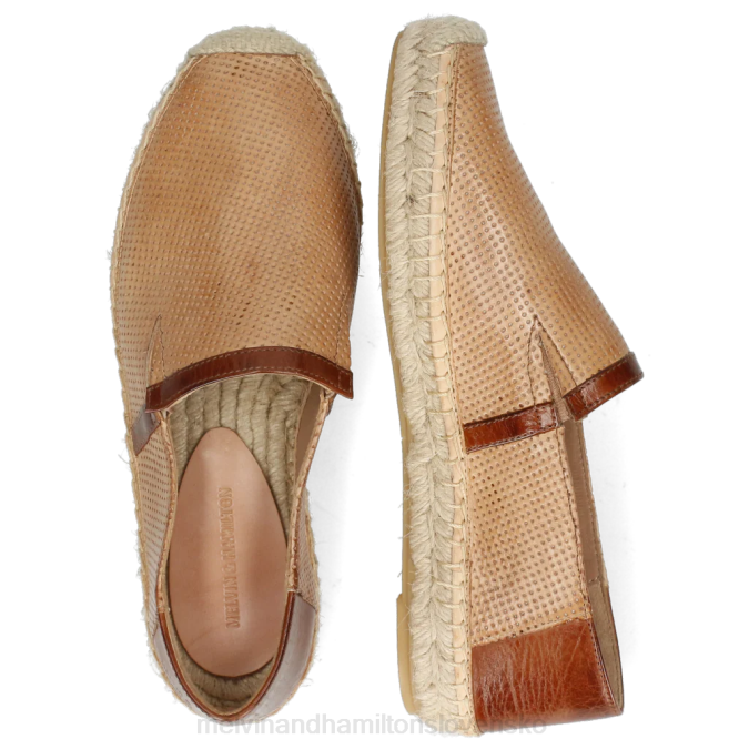 Melvin & Hamilton ženy Bree 3 B0T21890 espadrilky svetlo hnedá