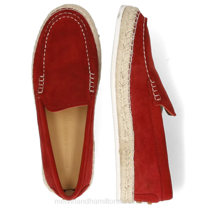 Melvin & Hamilton ženy Karolina 13 B0T21881 espadrilky červená