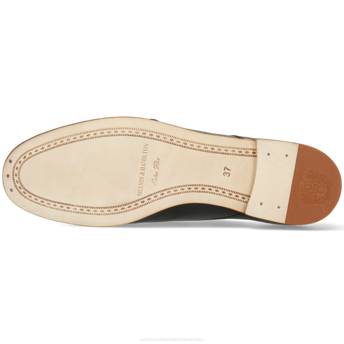 Melvin & Hamilton ženy šarlátová 68 B0T21482 mníšske topánky čierna