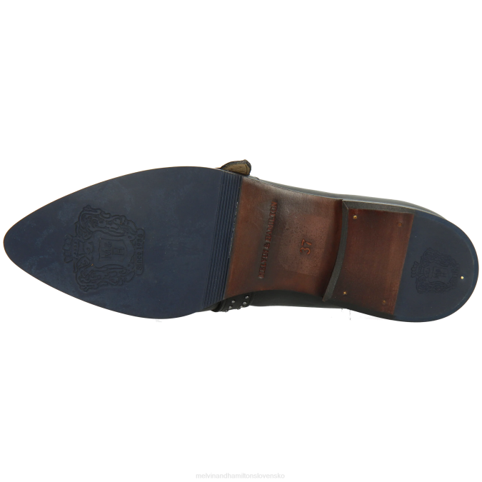 Melvin & Hamilton ženy jessy 26 B0T21481 mníšske topánky čierna