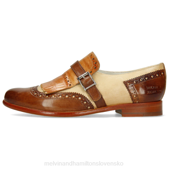 Melvin & Hamilton ženy selina 2 B0T21495 mníšske topánky hnedá