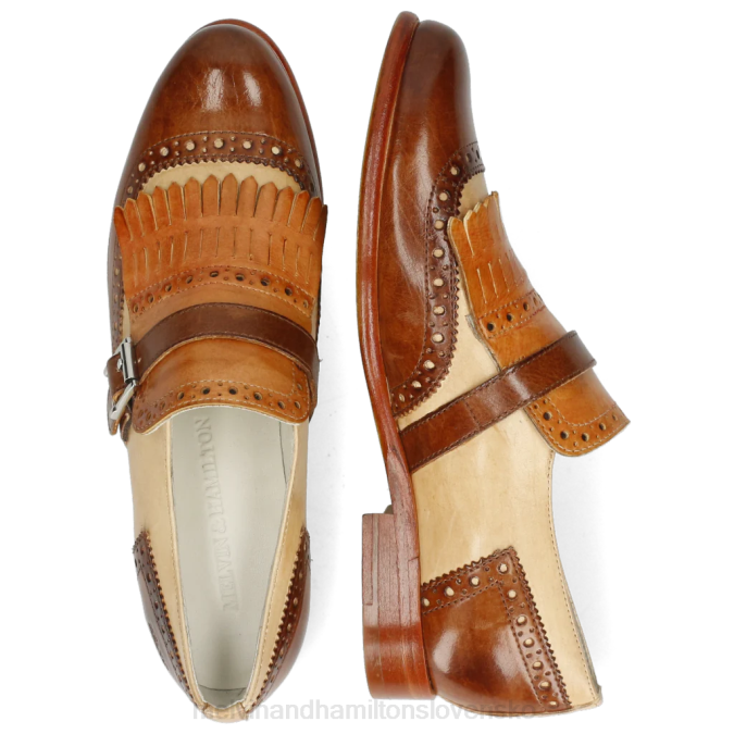 Melvin & Hamilton ženy selina 2 B0T21495 mníšske topánky hnedá