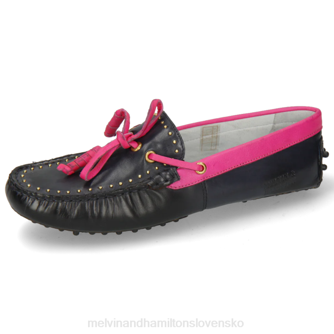 Melvin & Hamilton ženy Karolína 8 B0T21435 mokasíny Modrá