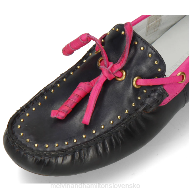 Melvin & Hamilton ženy Karolína 8 B0T21435 mokasíny Modrá