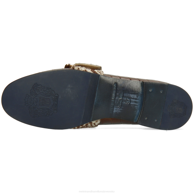 Melvin & Hamilton ženy Scarlett 21 B0T21387 mokasíny hnedá