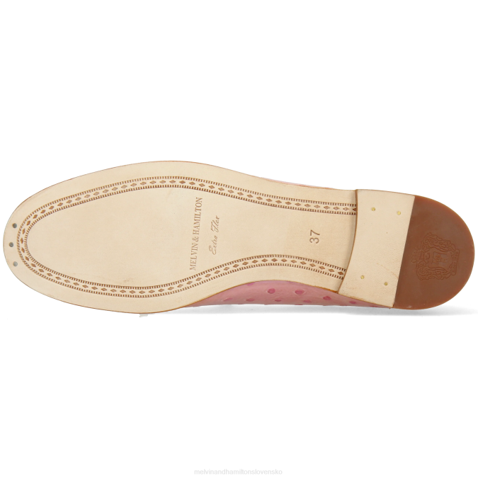 Melvin & Hamilton ženy Scarlett 22 B0T21307 mokasíny Ružová