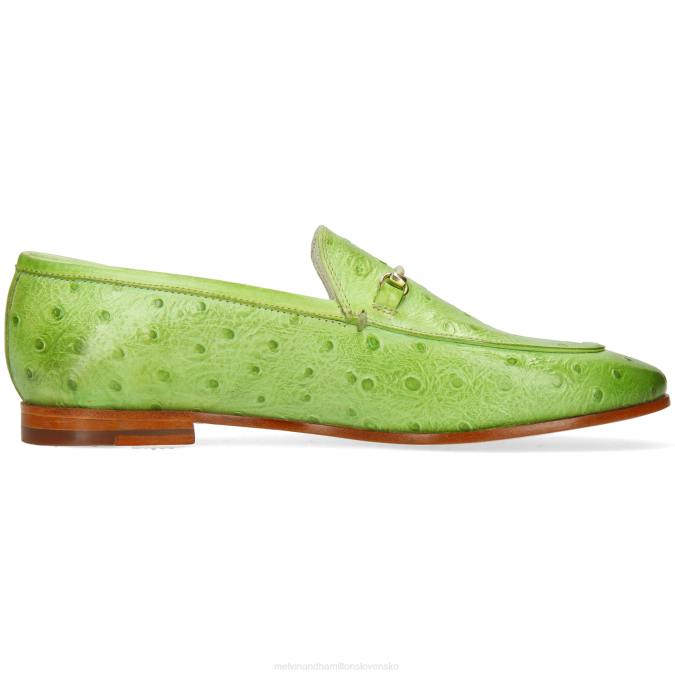 Melvin & Hamilton ženy Scarlett 22 B0T21345 mokasíny zelená