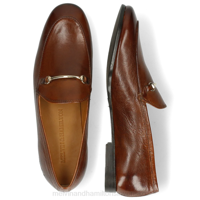 Melvin & Hamilton ženy Scarlett 22 B0T21413 mokasíny hnedá