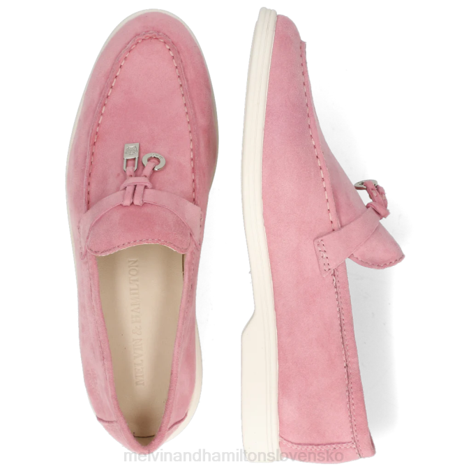 Melvin & Hamilton ženy adley 3 B0T21463 mokasíny Ružová