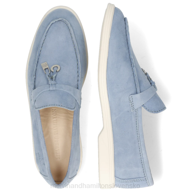 Melvin & Hamilton ženy adley 3 B0T21465 mokasíny Modrá