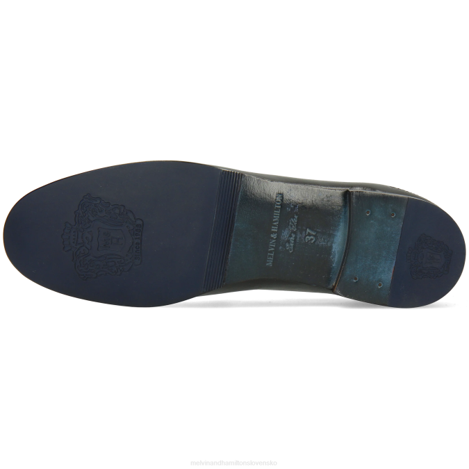 Melvin & Hamilton ženy šarlátová 64 B0T21407 mokasíny sivá