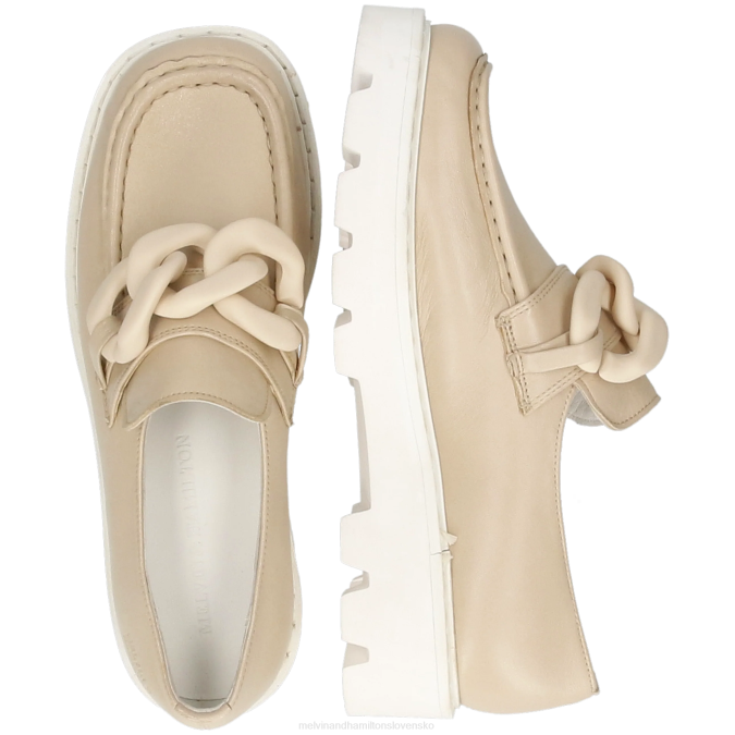 Melvin & Hamilton ženy cassy 7 B0T21364 mokasíny béžová