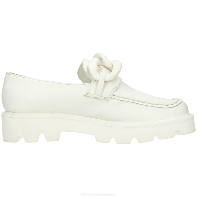 Melvin & Hamilton ženy cassy 7 B0T21374 mokasíny biely
