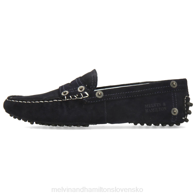 Melvin & Hamilton ženy karoline 1 B0T21436 mokasíny Modrá