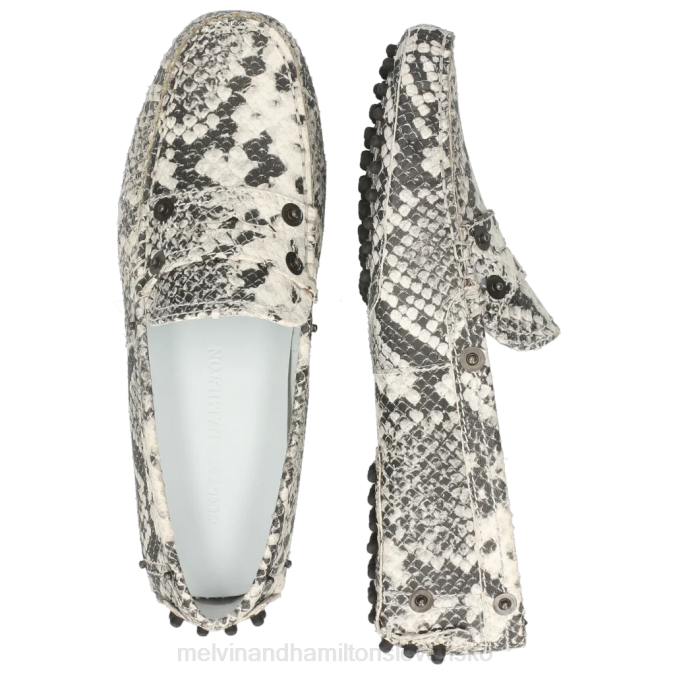 Melvin & Hamilton ženy karoline 1 B0T21437 mokasíny sivá