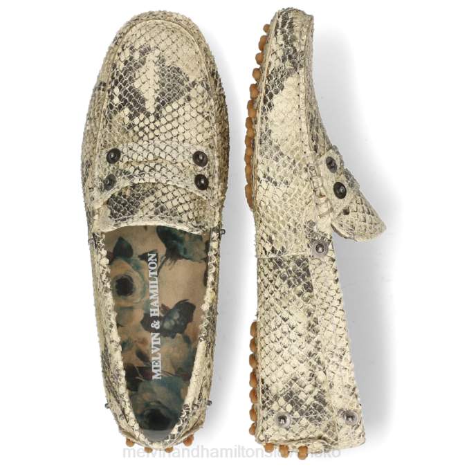 Melvin & Hamilton ženy karoline 1 B0T21441 mokasíny sivá