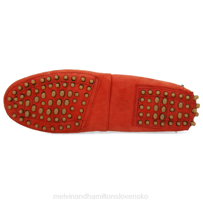 Melvin & Hamilton ženy karoline 1 B0T21462 mokasíny červená