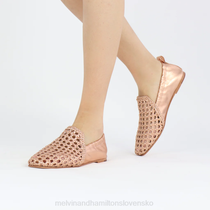 Melvin & Hamilton ženy melly 7 B0T21430 mokasíny zlato