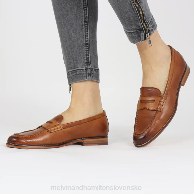 Melvin & Hamilton ženy mia 1 B0T21472 mokasíny hnedá