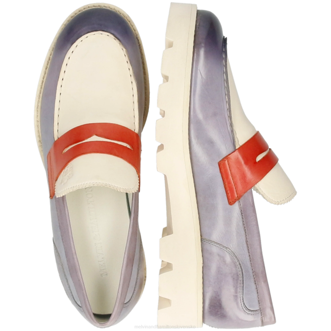 Melvin & Hamilton ženy nefrit 12 B0T21396 mokasíny multi