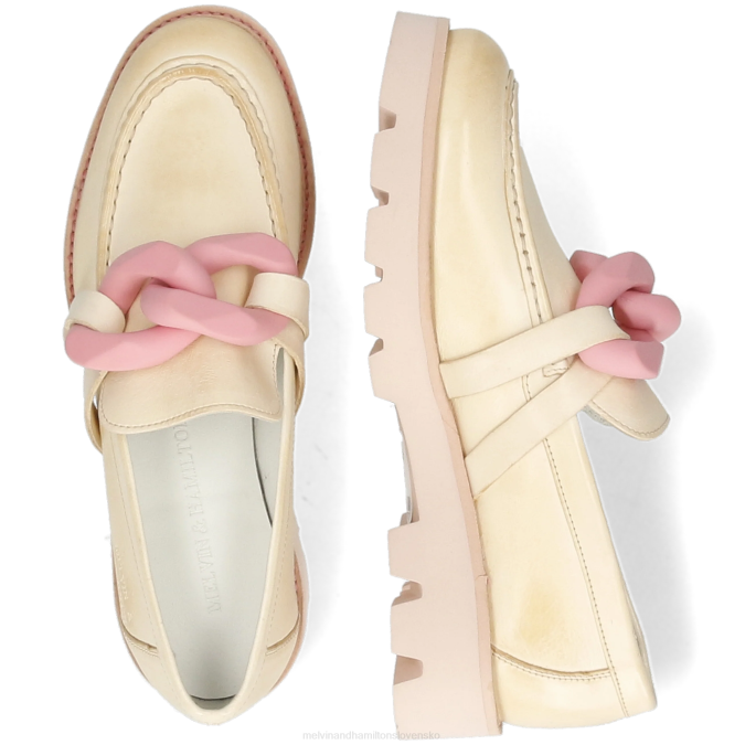 Melvin & Hamilton ženy nefrit 32 B0T21411 mokasíny béžová