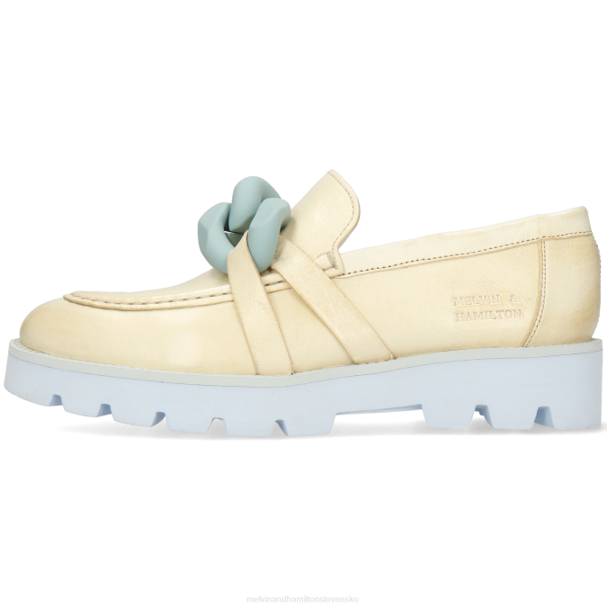 Melvin & Hamilton ženy nefrit 32 B0T21457 mokasíny biely