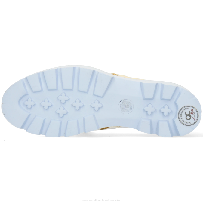 Melvin & Hamilton ženy nefrit 32 B0T21457 mokasíny biely