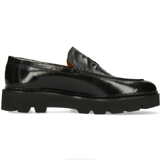 Melvin & Hamilton ženy nefrit 39 B0T21406 mokasíny čierna
