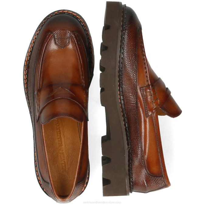 Melvin & Hamilton ženy nefrit 43 B0T21415 mokasíny hnedá