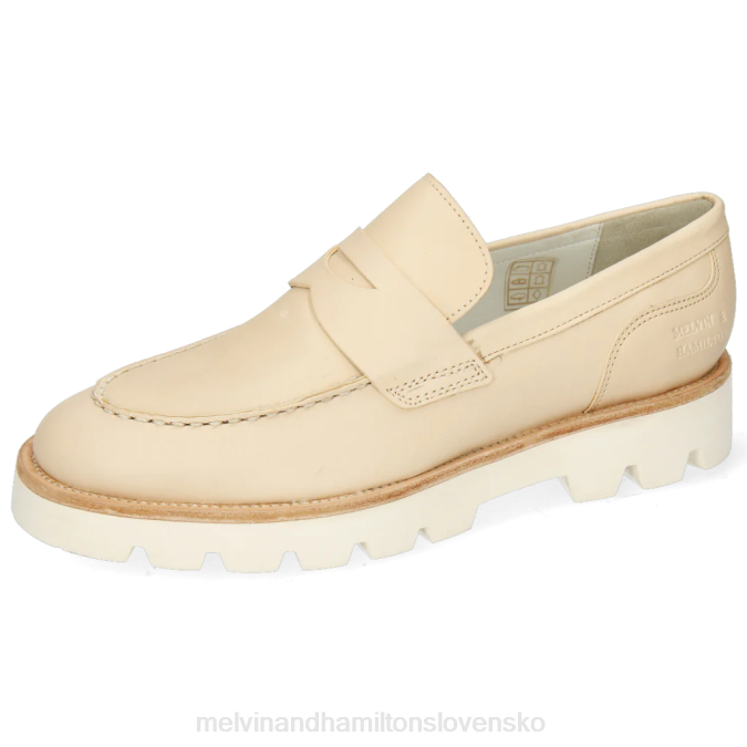 Melvin & Hamilton ženy nefrit 4 B0T21454 mokasíny béžová