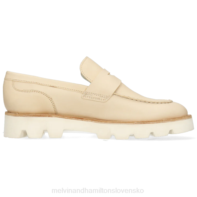 Melvin & Hamilton ženy nefrit 4 B0T21454 mokasíny béžová