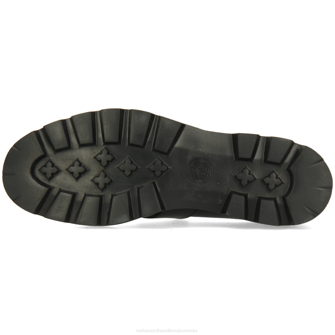 Melvin & Hamilton ženy nefrit 53 B0T21346 mokasíny čierna