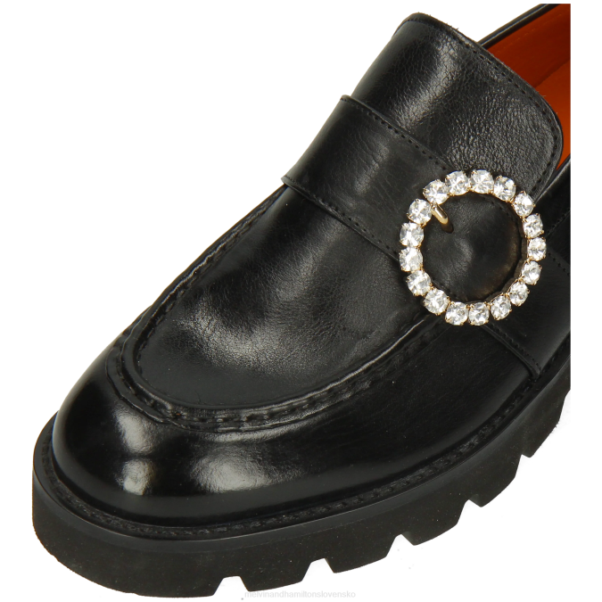 Melvin & Hamilton ženy nefrit 53 B0T21346 mokasíny čierna
