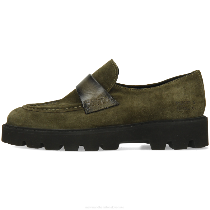 Melvin & Hamilton ženy nefrit 58 B0T21327 mokasíny zelená