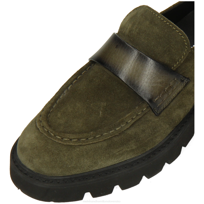 Melvin & Hamilton ženy nefrit 58 B0T21327 mokasíny zelená