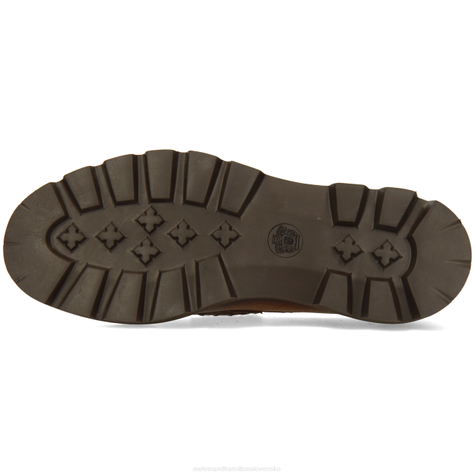 Melvin & Hamilton ženy nefrit 6 B0T21321 mokasíny hnedá