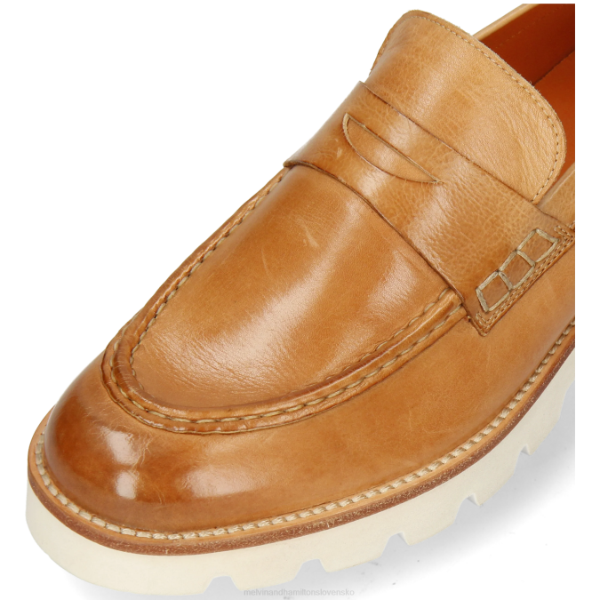 Melvin & Hamilton ženy nefrit 6 B0T21353 mokasíny béžová